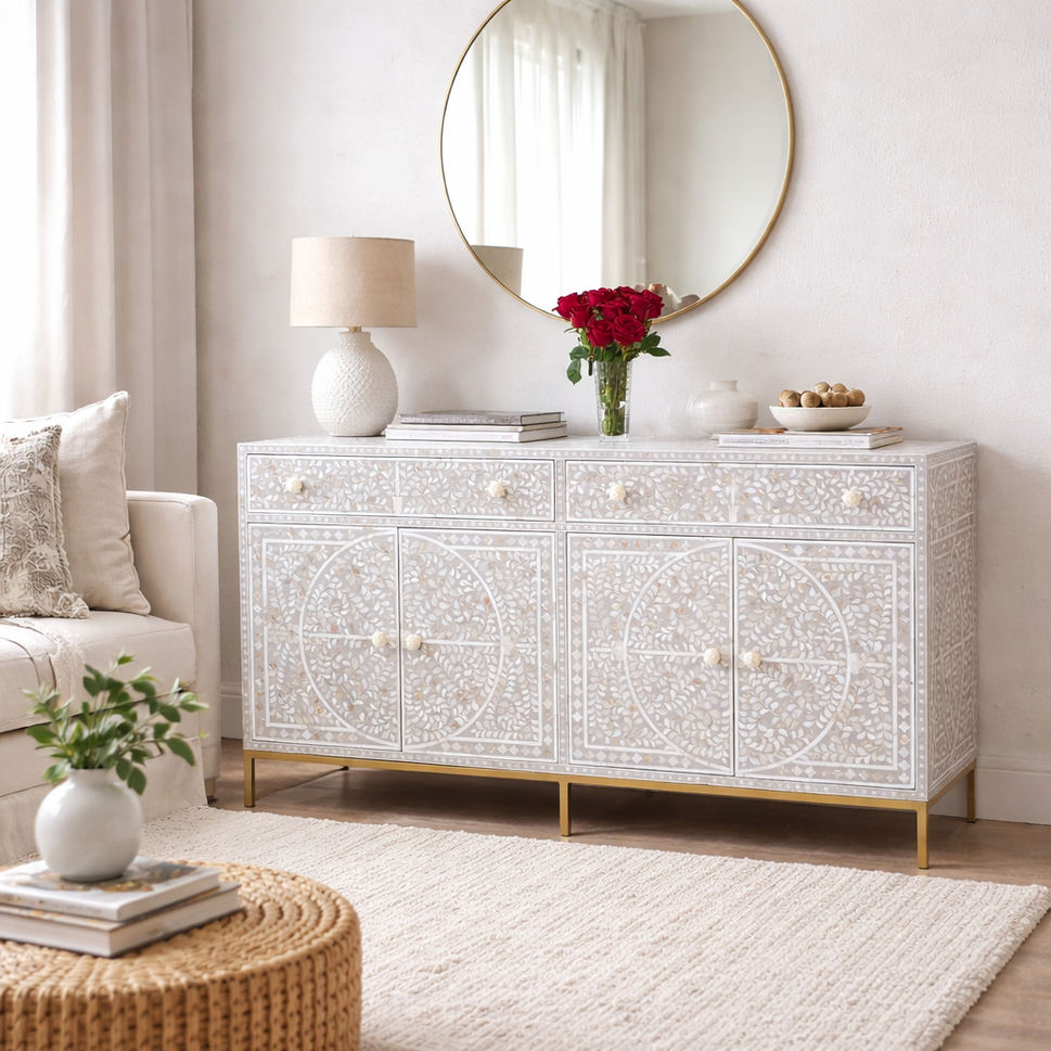 Jax Mother of Pearl Inlay Sideboard