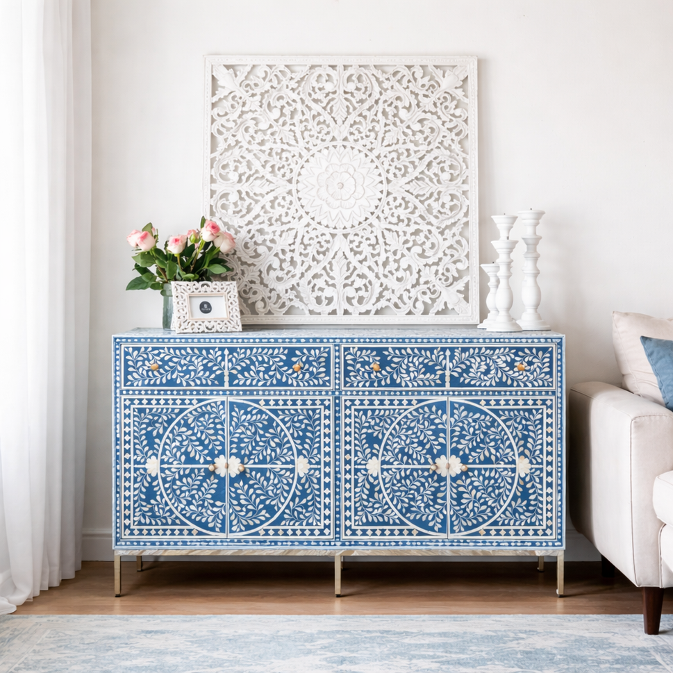 Sofia Bone Inlay Sideboard