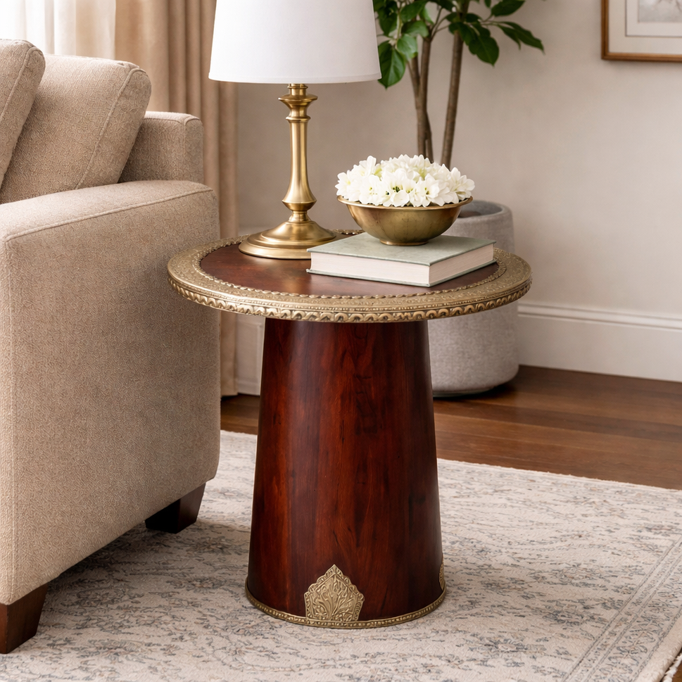 Adam Wooden Side Table