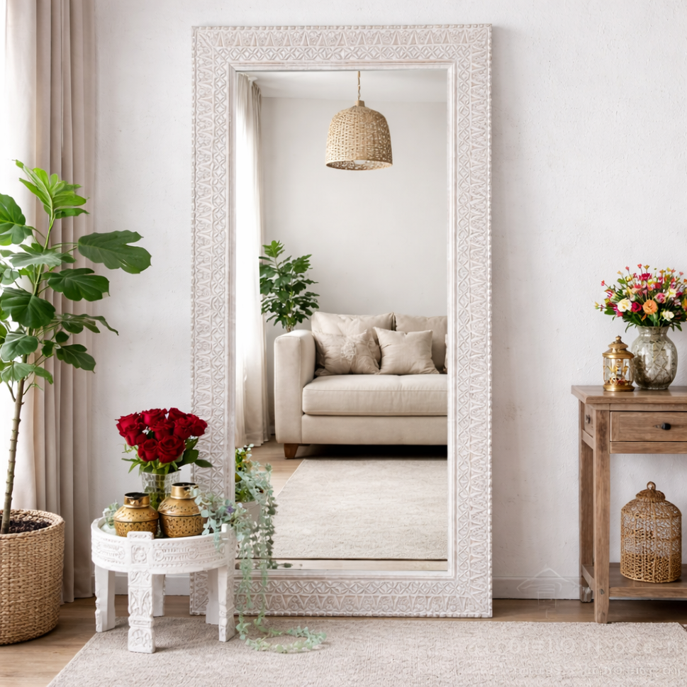 Riva Indian Distrssed Mirror