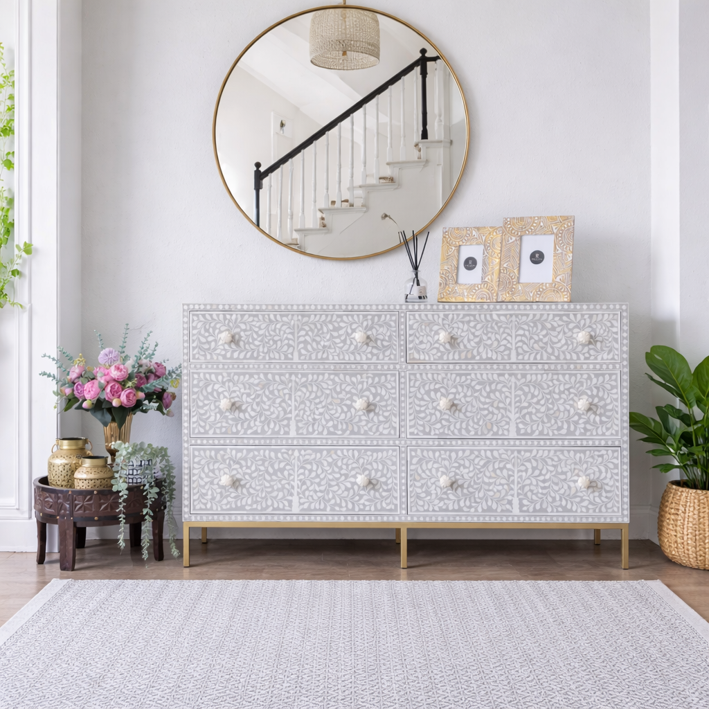 Sana Bone Inlay Dresser