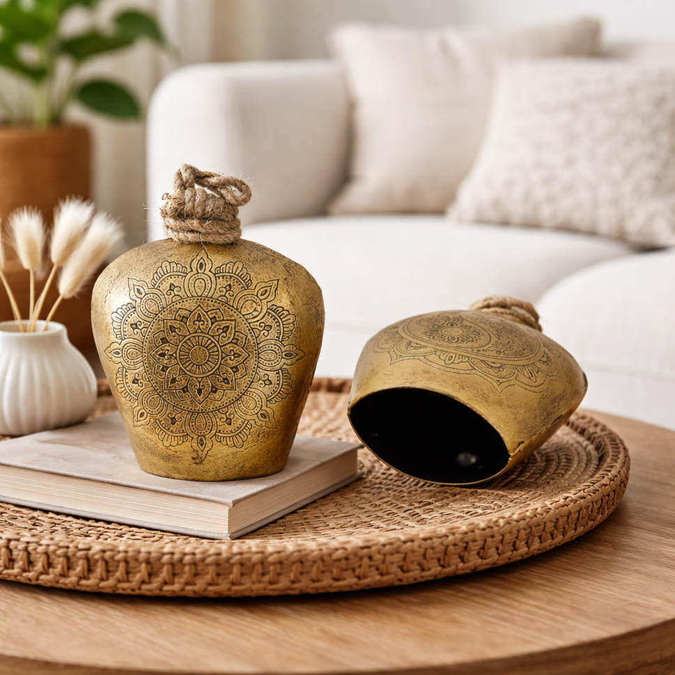 Grace Brass Finish Bell