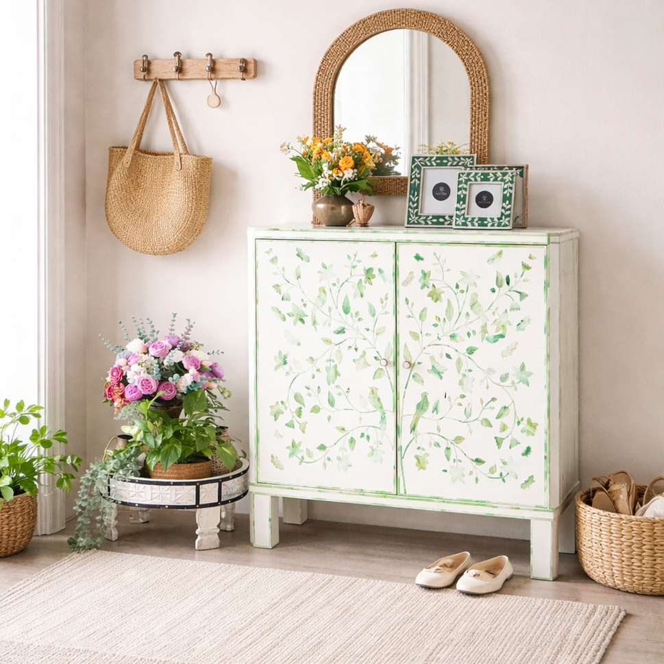 Chitra Bone Inlay Chest