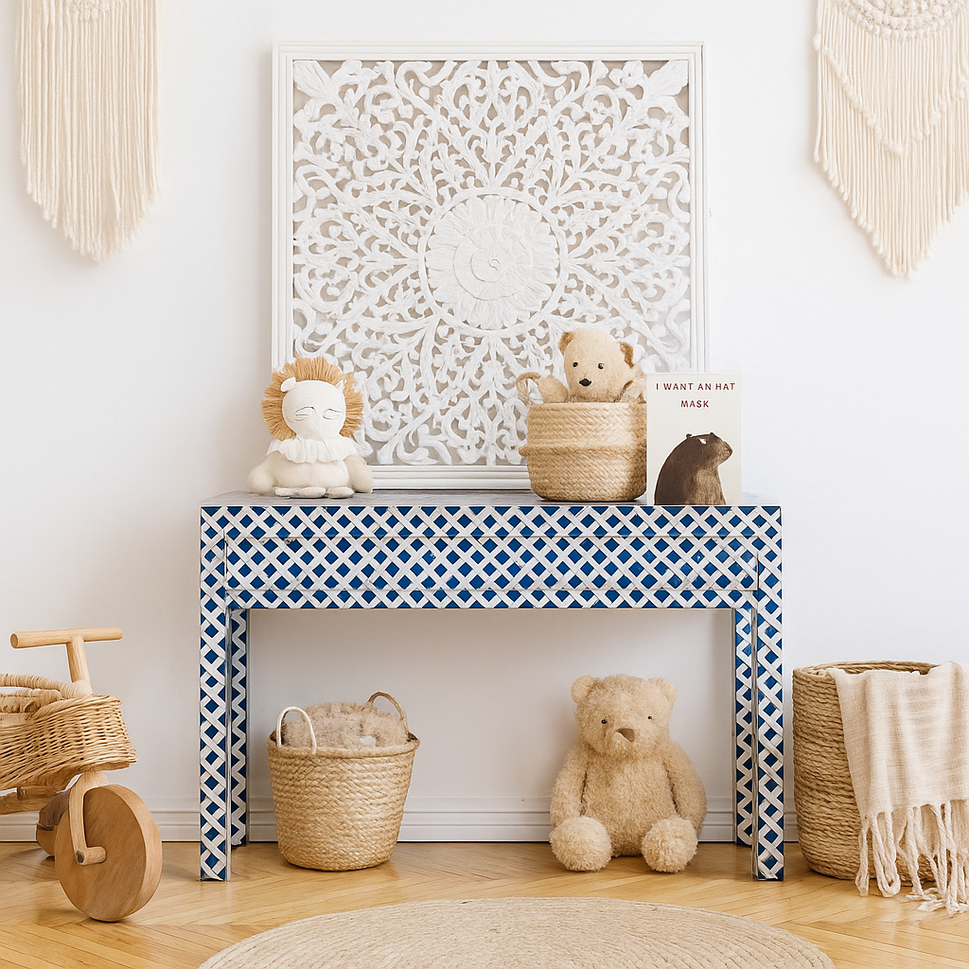 Rubina Bone Inlay Console Table