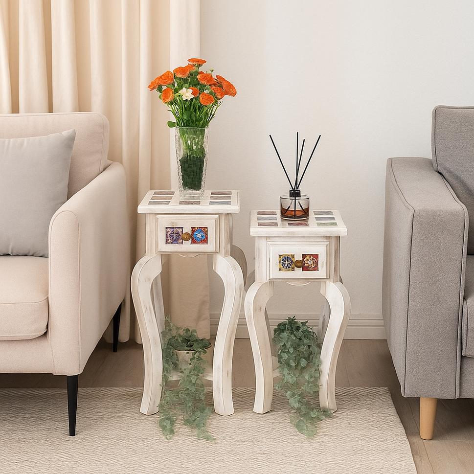 Shivi Tile Fitted Side table
