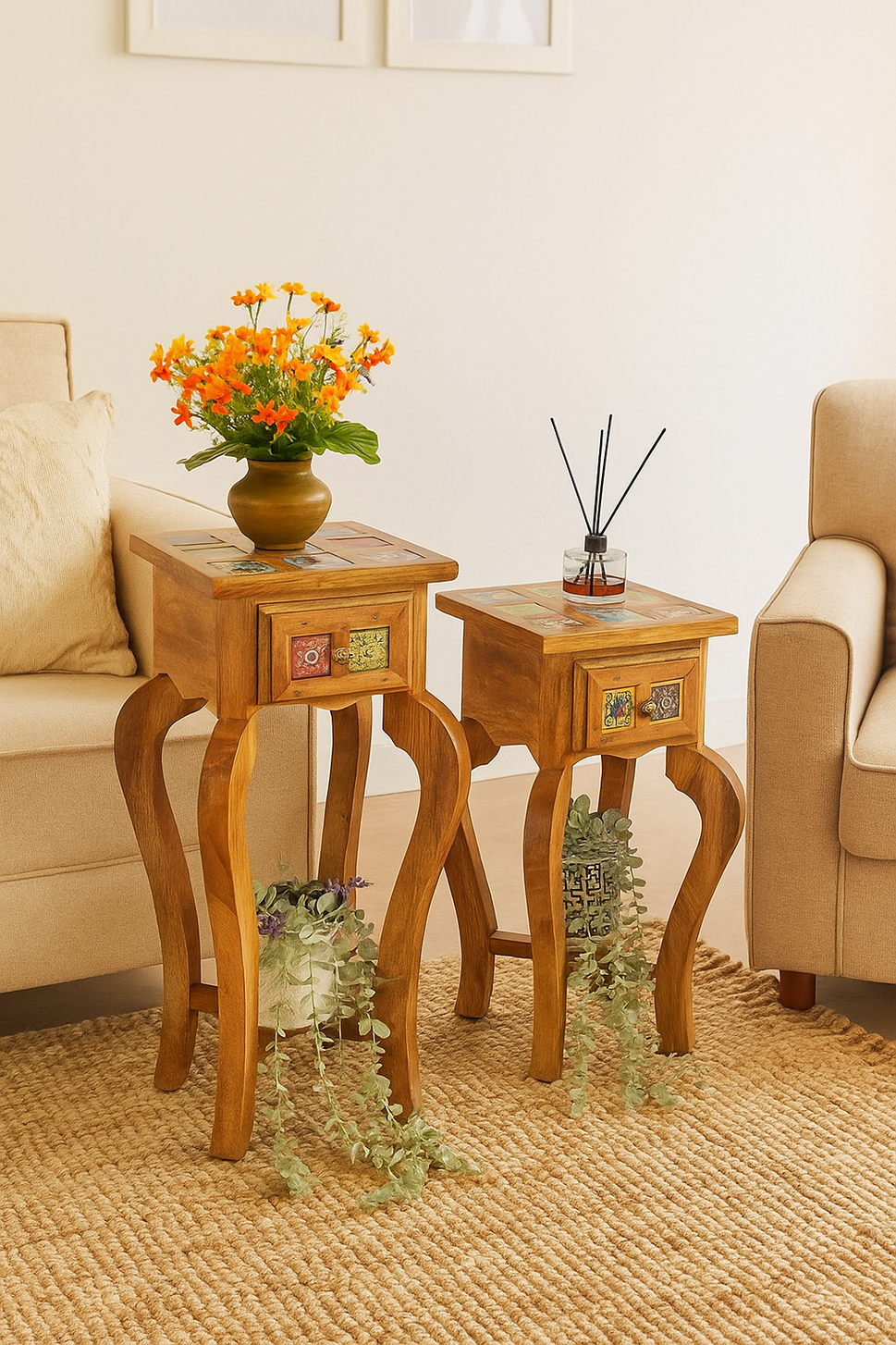 Shivi Tile Fitted Side table