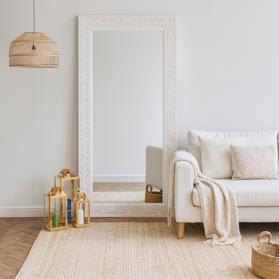 Riva Indian White Mirror