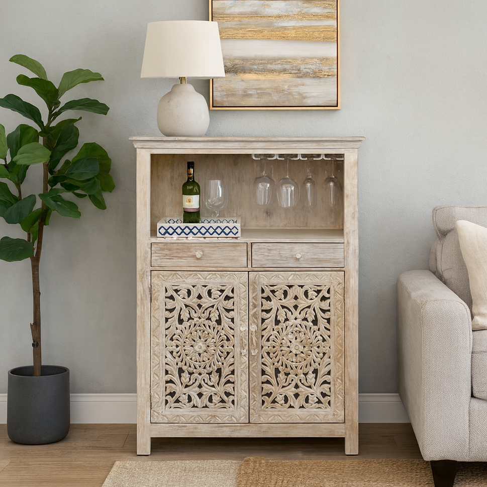 Emery Wooden Bar Counter