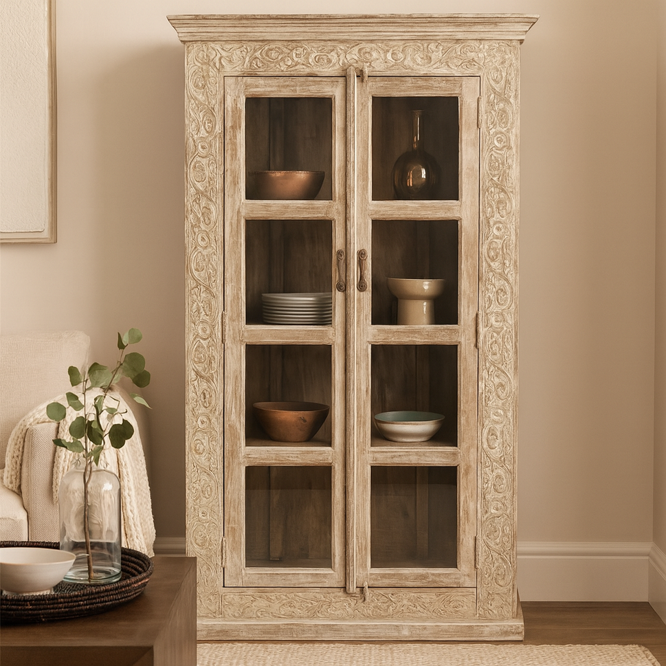 Adam Carved Bookcase