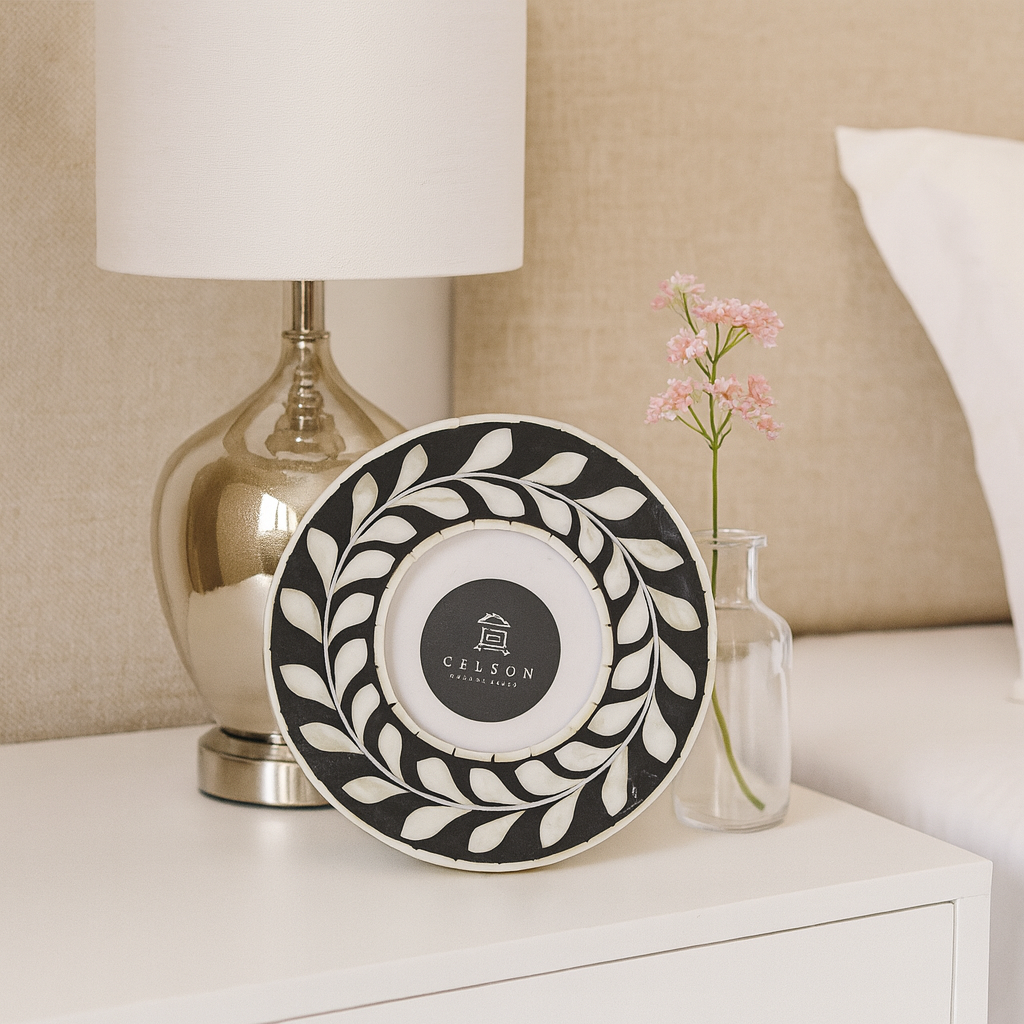 Tyson Mother of Pearl / Bone Inlay Photo Frame