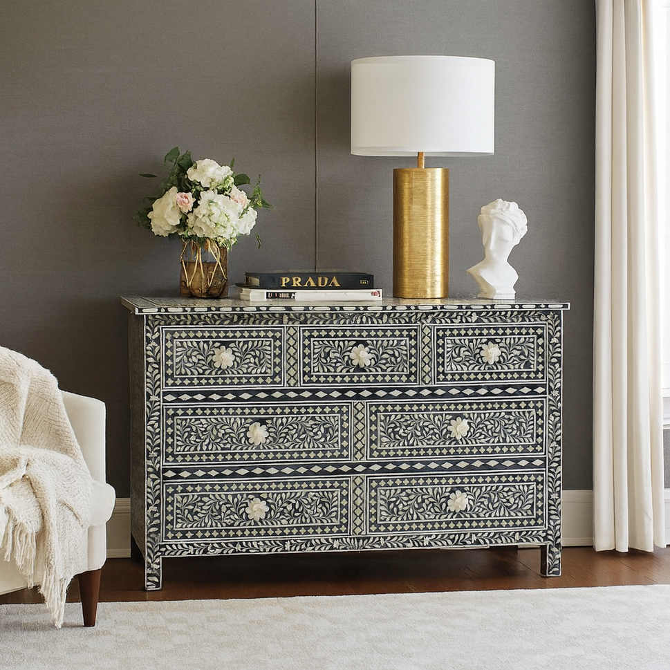 Mulvey Bone Inlay Dresser