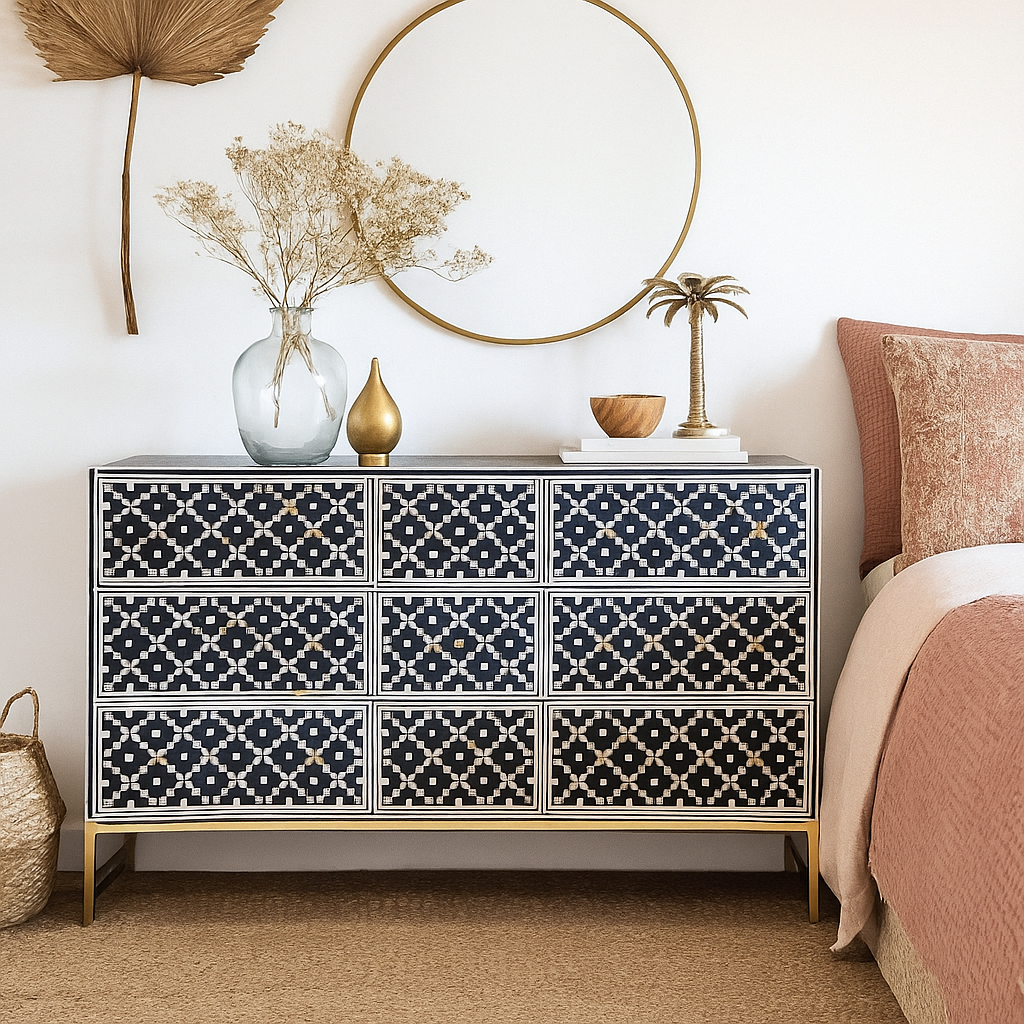 Kayla Bone Inlay Dresser