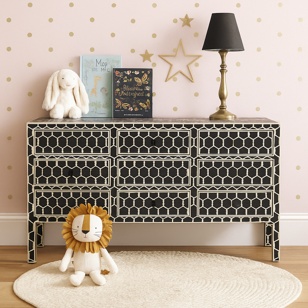 Calynn Bone Inlay Dresser