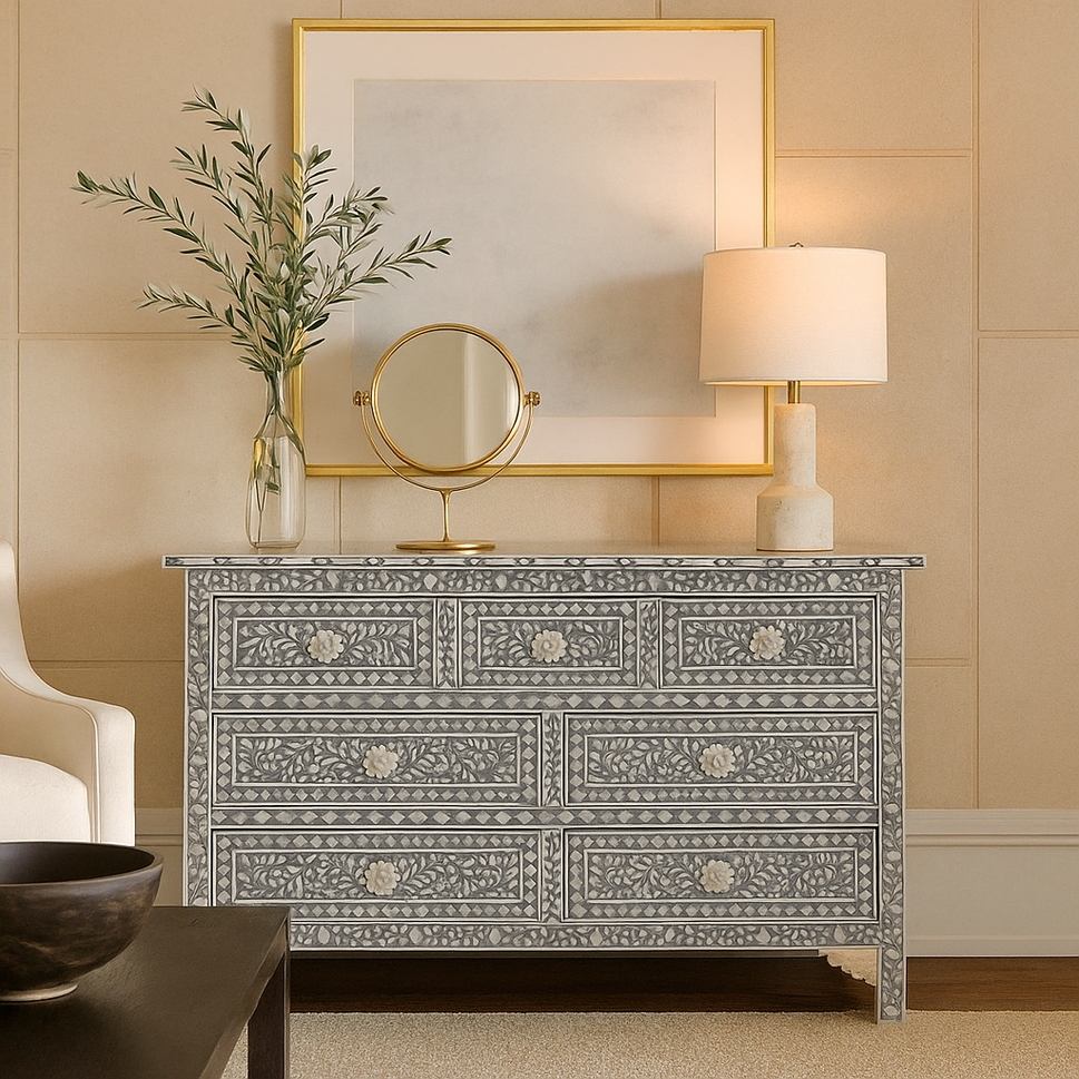 Lara Bone Inlay Dresser