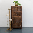 Switch Lena Hand Carved Wooden Shoe Cabinet 2 image