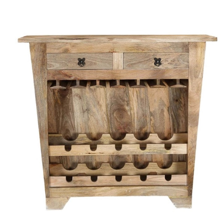 Stellan Wooden Bar Cabinet