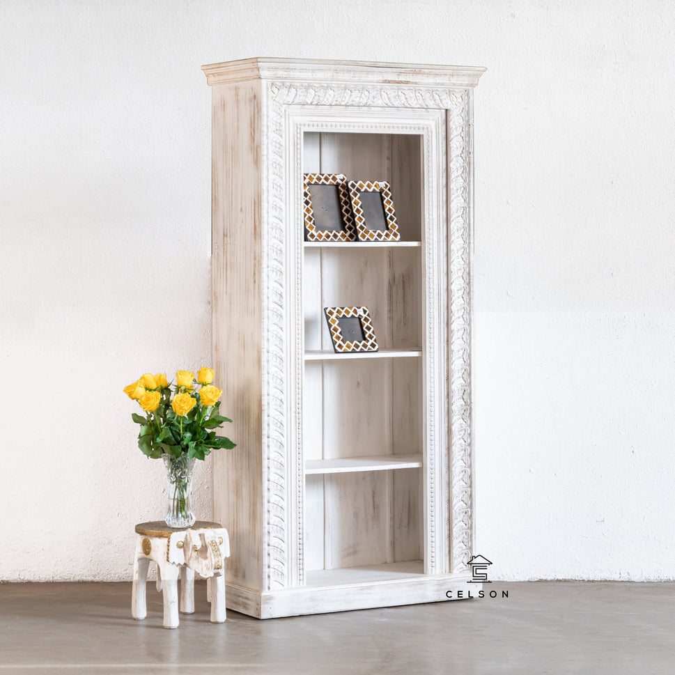 Paola  Carved Bookshelf