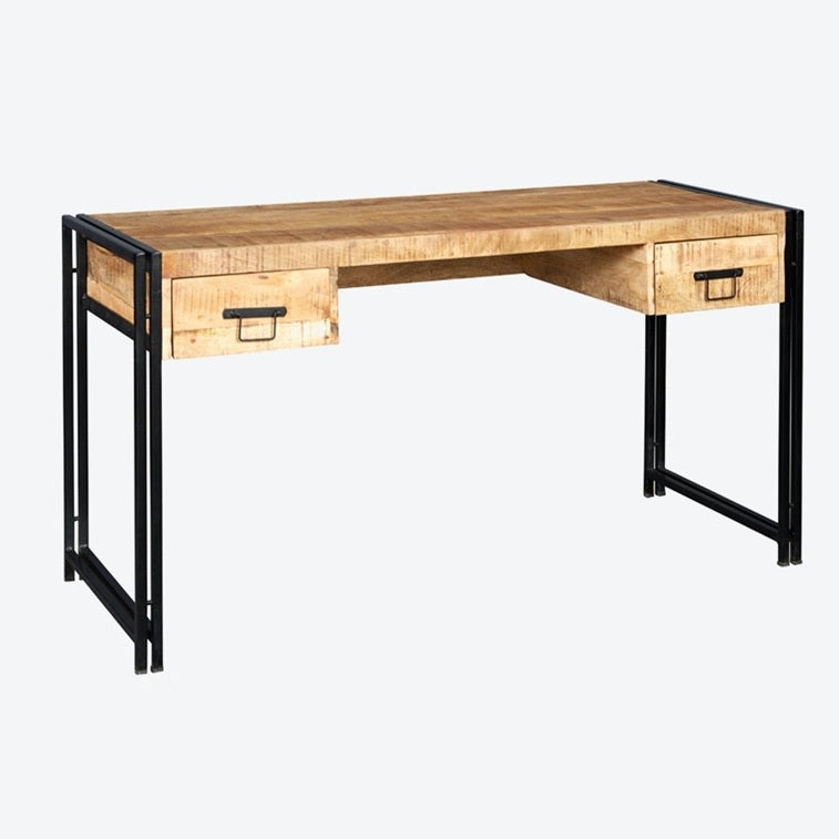Mila Hand Carved Wooden Study Table