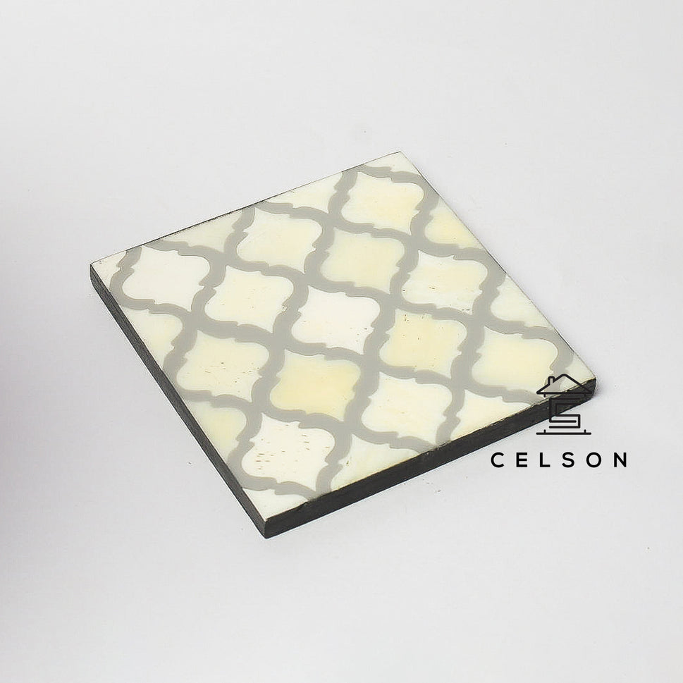 Sia Bone Inlay Coaster