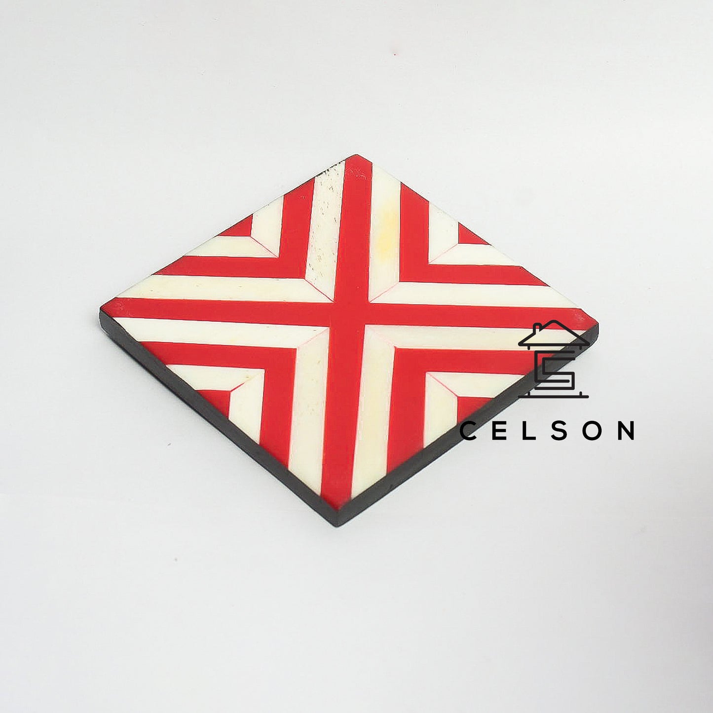 Roma Bone Inlay Coaster