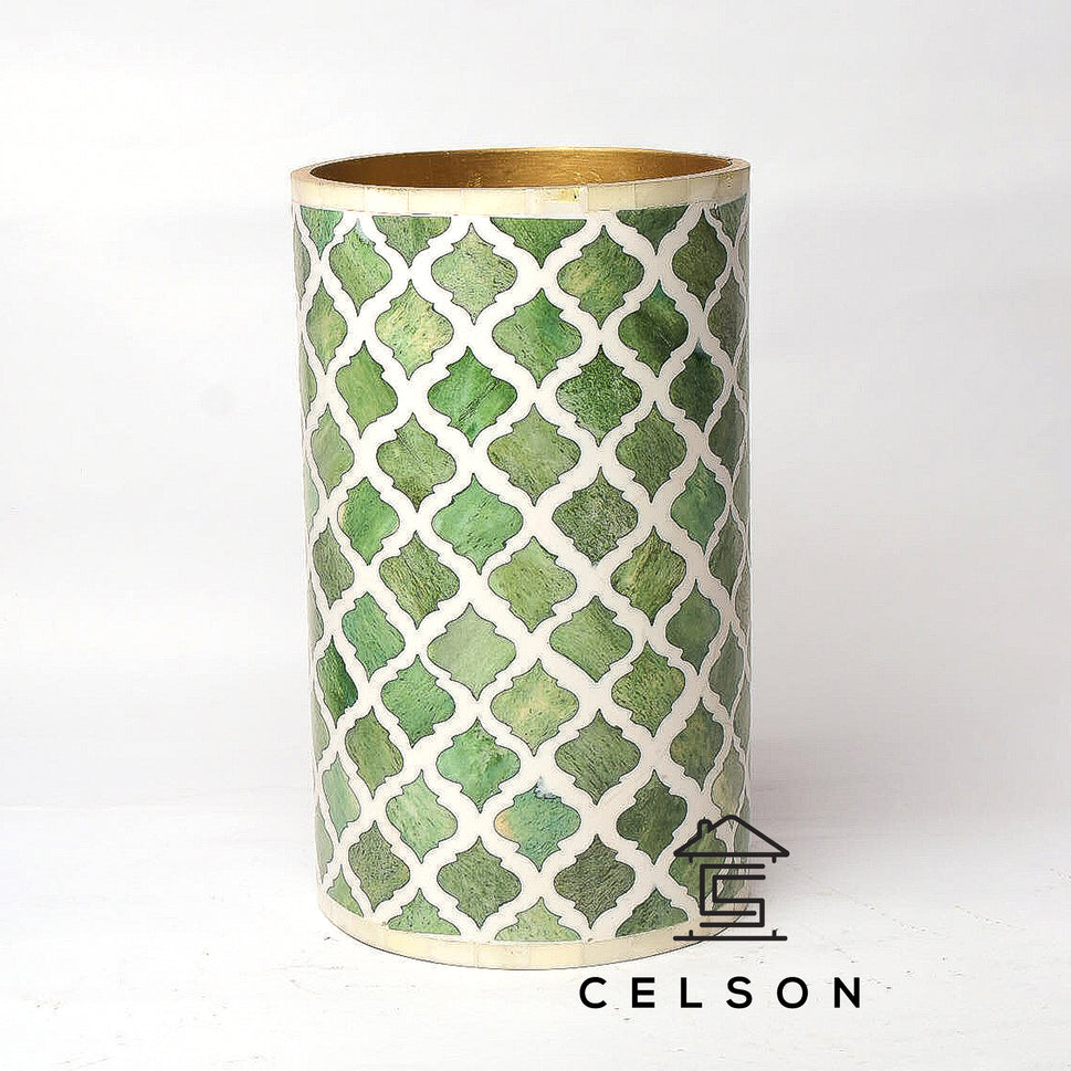 Mia Bone Inlay Vase