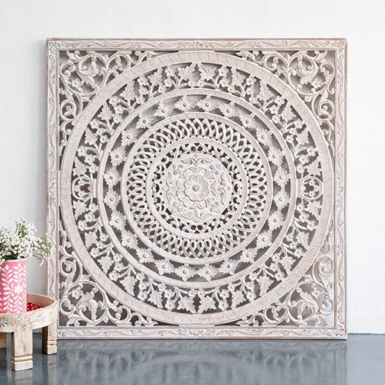 Liza Carved Wall Panel