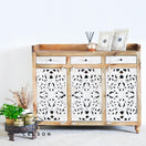 Switch Lucia Carved Wooden Shoe Cabinet 2 image