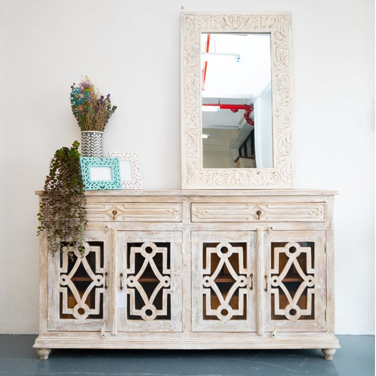 Linda Hand Carved Sideboard
