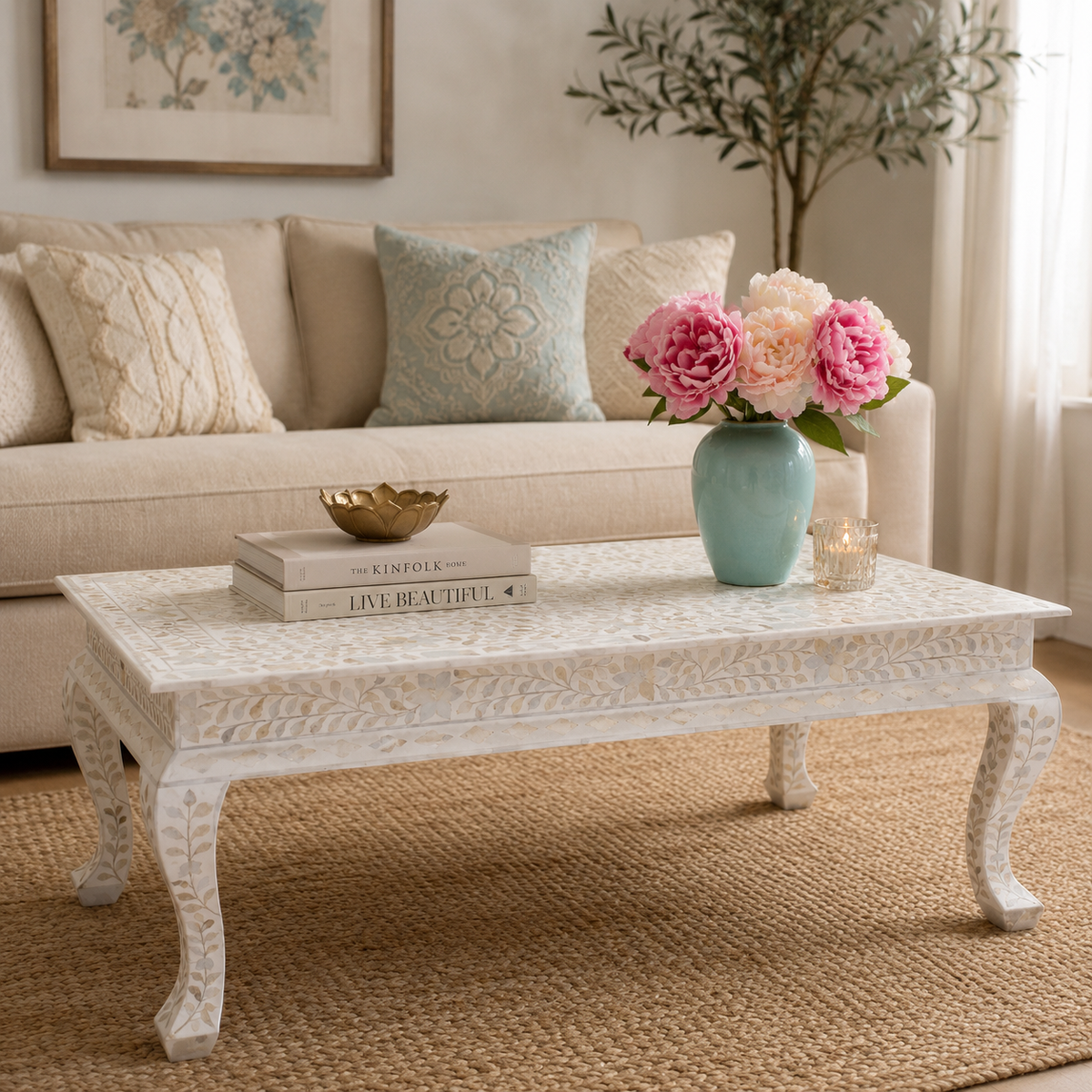 Shael Mother of Pearl Coffee Table