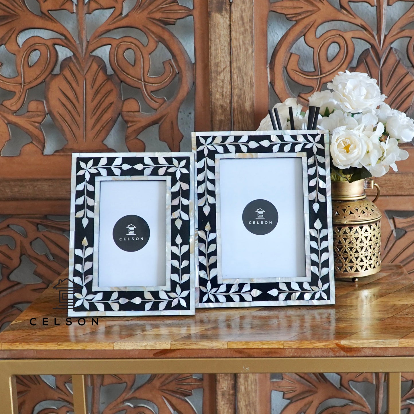 Ivan Mother of Pearl Inlay Photo Frame