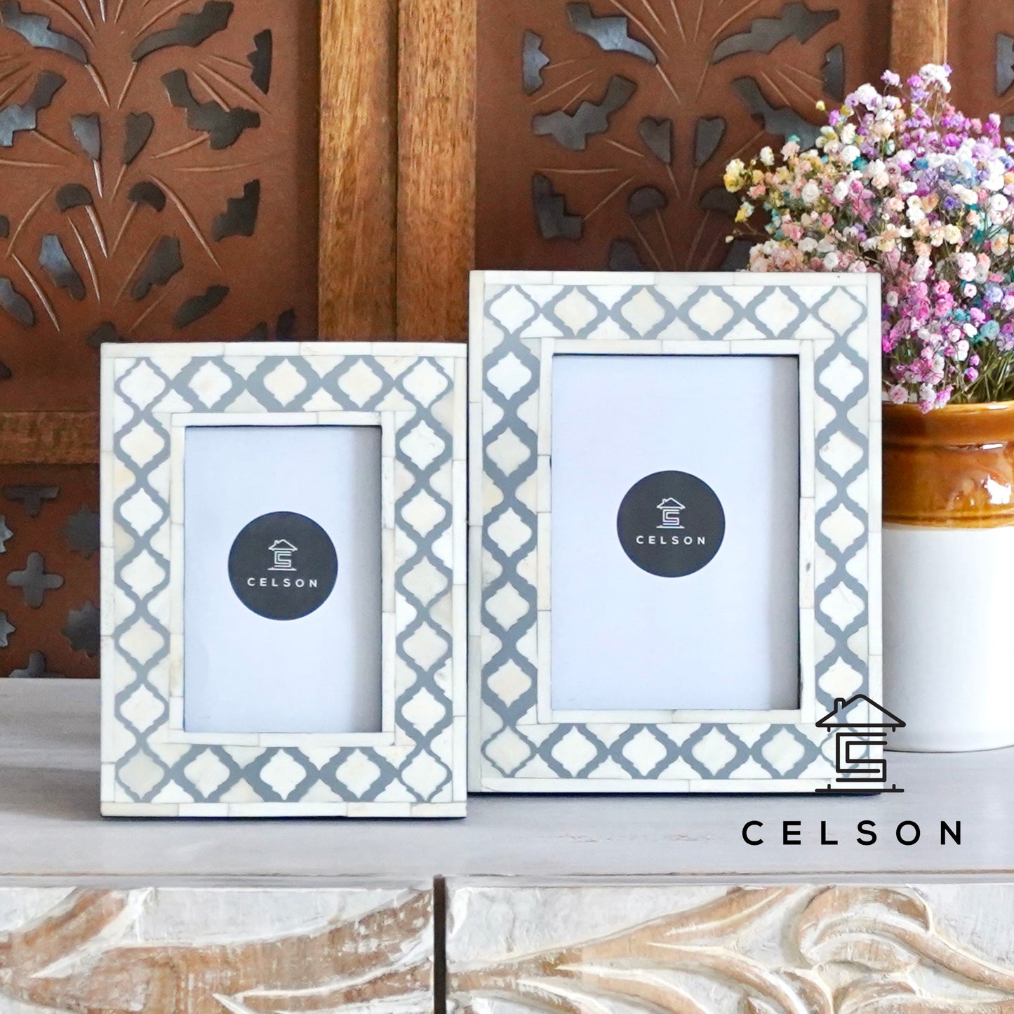 Peter Bone Inlay Photo Frame