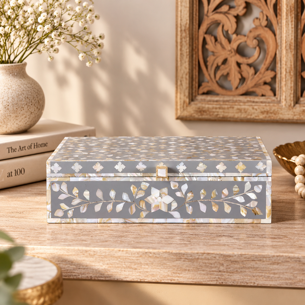 Rivyaa Mother of Pearl Inlay Box