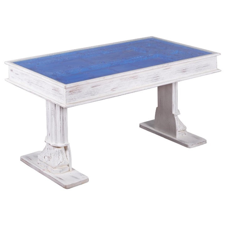 Ratica Hand Carved Wooden Dining Table