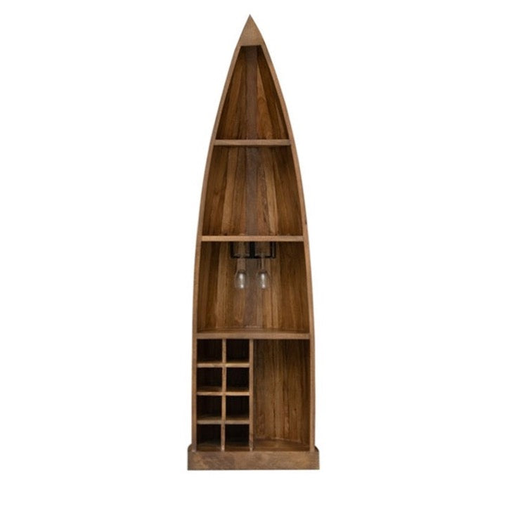 Halras Wooden Bar Cabinet