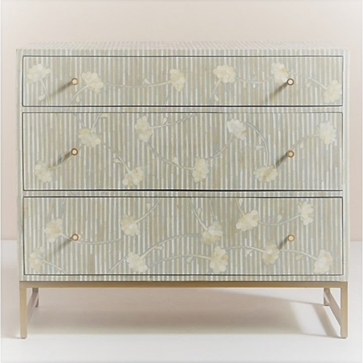 Lavira Bone inlay Chest Drawer
