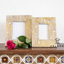 Switch Wheel Hand Carved Photo Frame 2 image