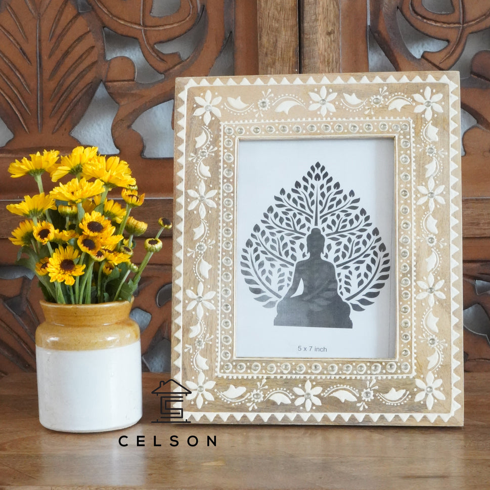 Cabi Hand Painted Wooden Photo Frame