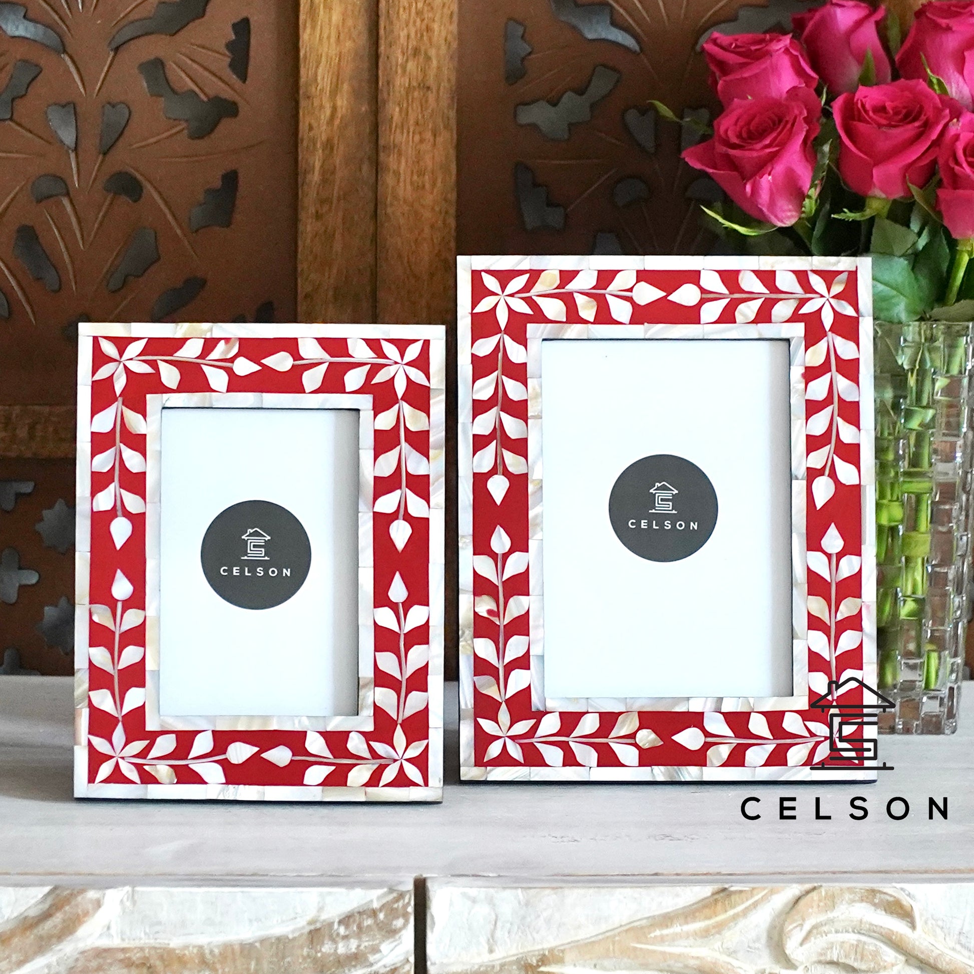 Ethan Mother of Pearl Inlay Photo Frame