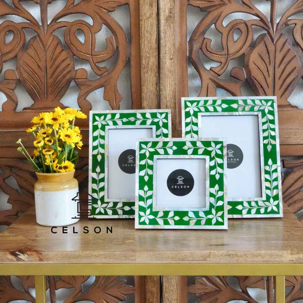 Maya Mother of Pearl Inlay Photo Frame
