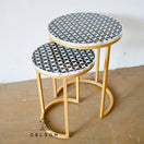 Switch Farah Mother of Pearl Inlay Nesting Table Set 2 image