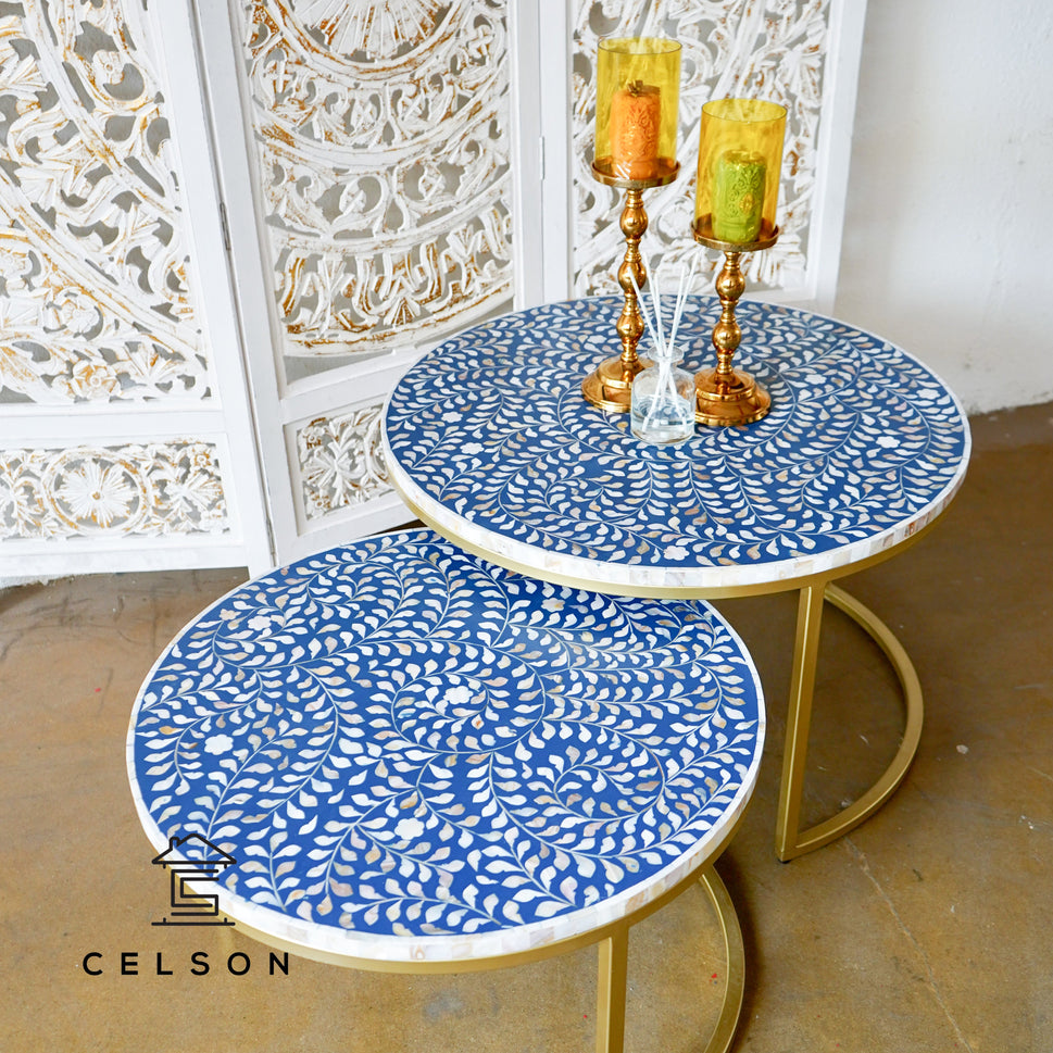 Nia Mother of Pearl Inlay Coffee Table