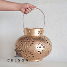 Switch Sima Antique Brass Finish Lantern Set of 2 2 image