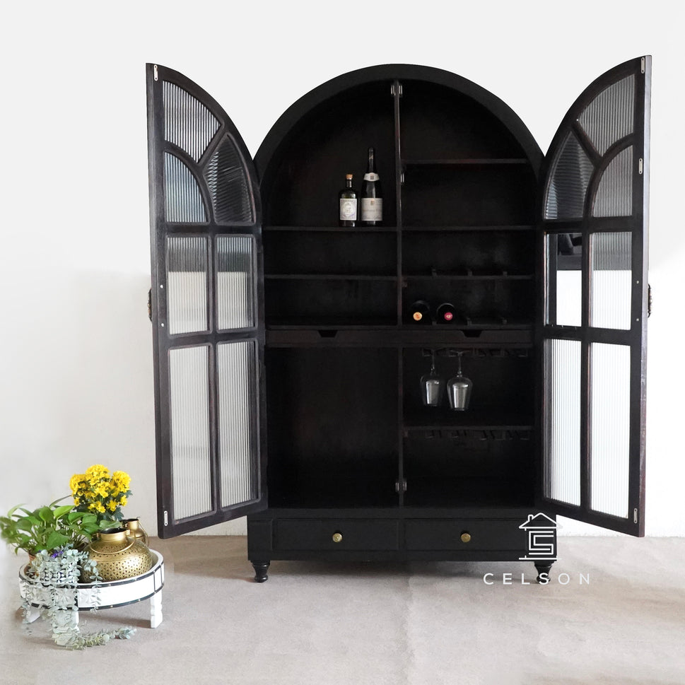 Jared Wooden Bar Cabinet