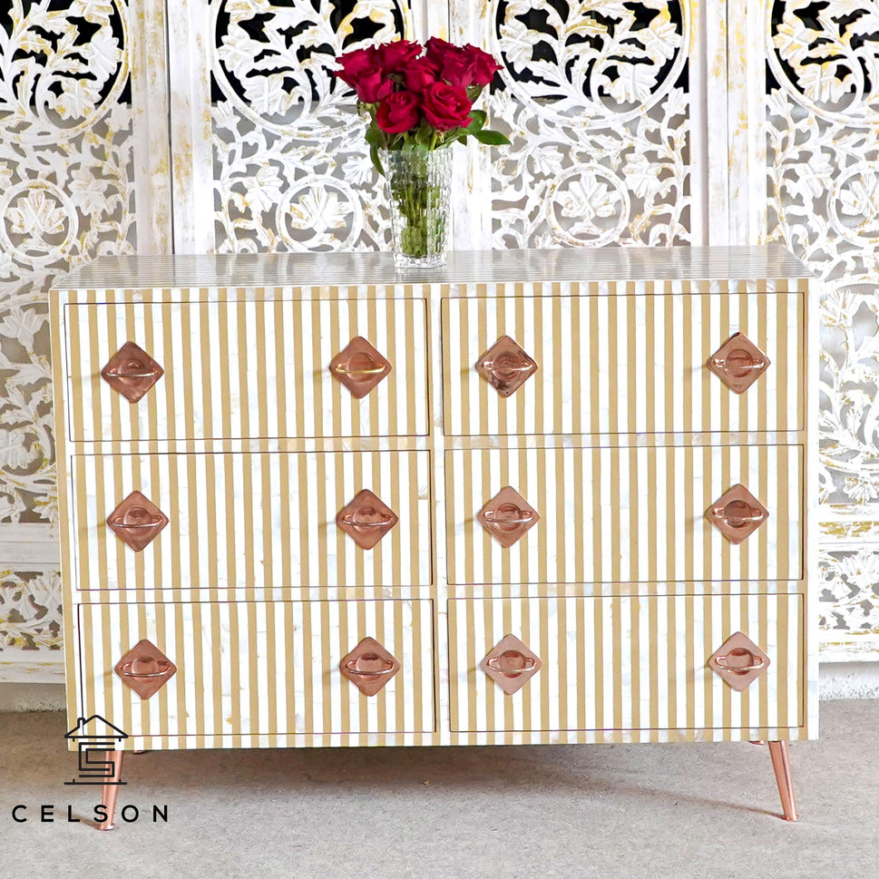 Aria Mother of Pearl Inlay Dresser