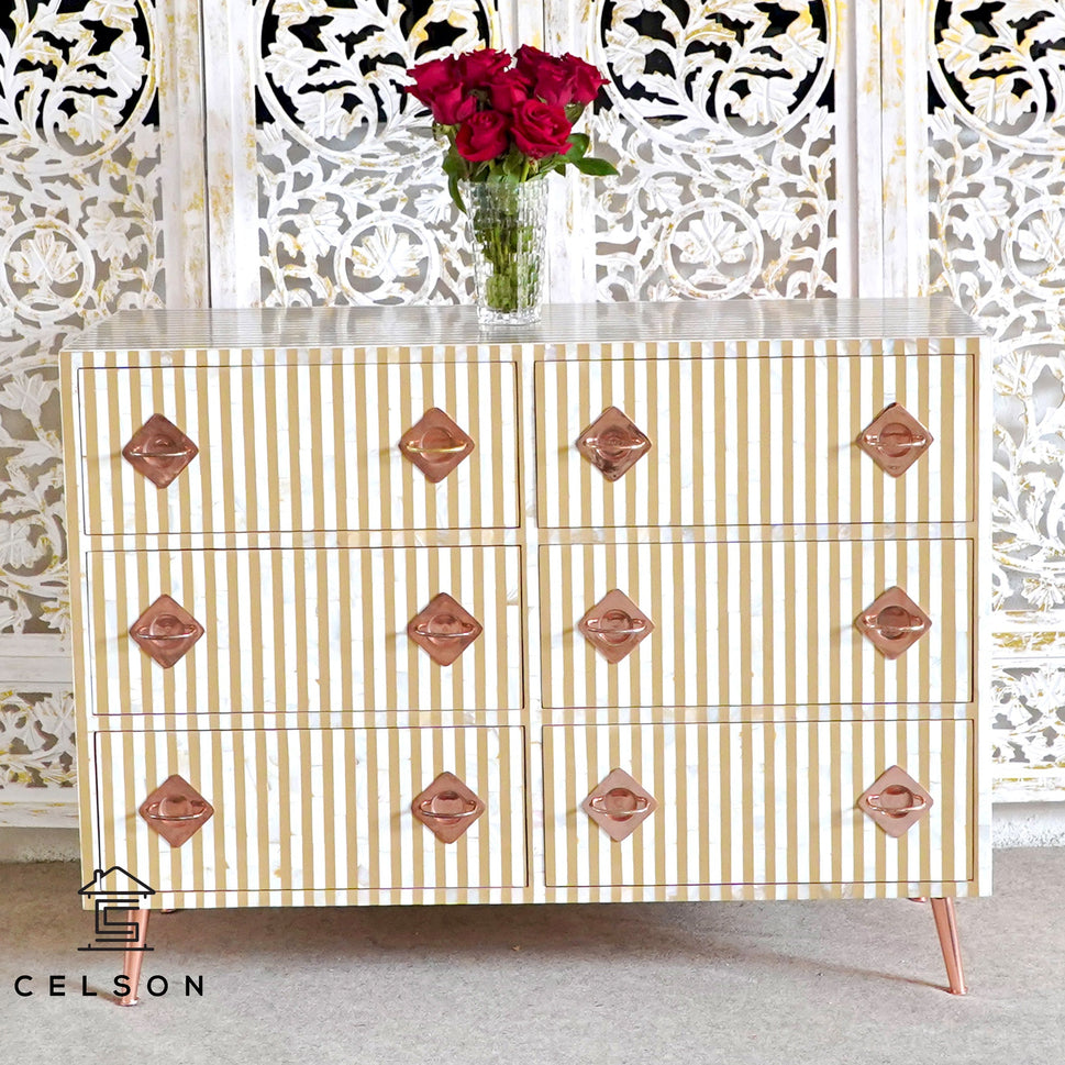 Aria Mother of Pearl Inlay Dresser