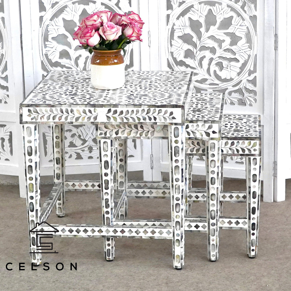 Mark MOP Inlay Nesting Table