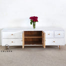 Switch Emily Hand Carved TV Console 2 image