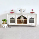 Switch Eddie Carved Wooden TV Cabinet 2 image