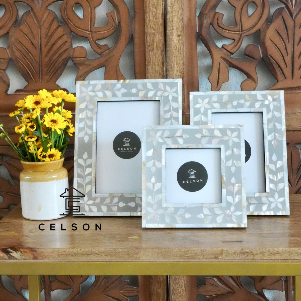 Scarlett Mother of Pearl Inlay Photo Frame