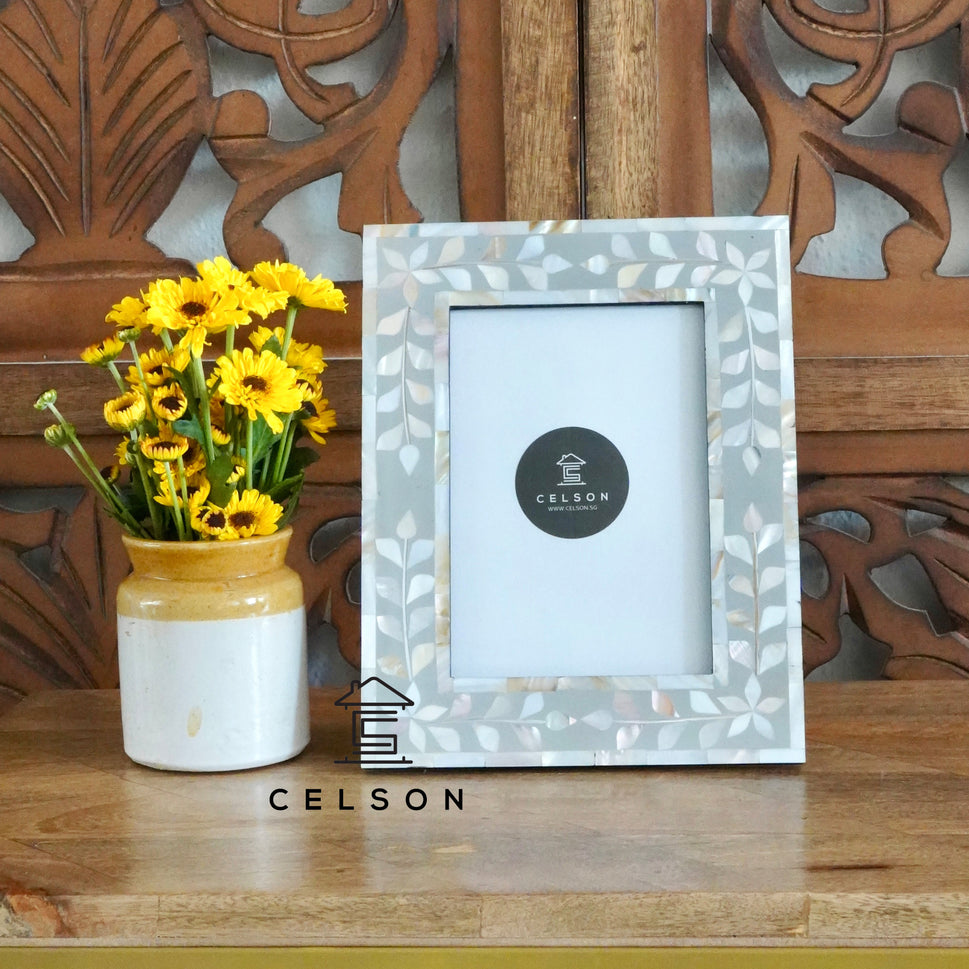 Scarlett Mother of Pearl Inlay Photo Frame